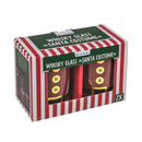 Whiskyglas, Santa Kostüm, für 350  ml,