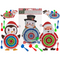 Weihnachts-Dart, mit 3 Magnetpfeilen,