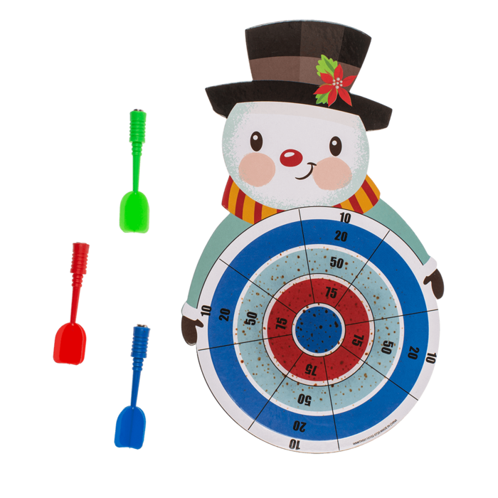 Weihnachts-Dart, mit 3 Magnetpfeilen,