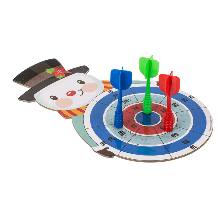 Weihnachts-Dart, mit 3 Magnetpfeilen,