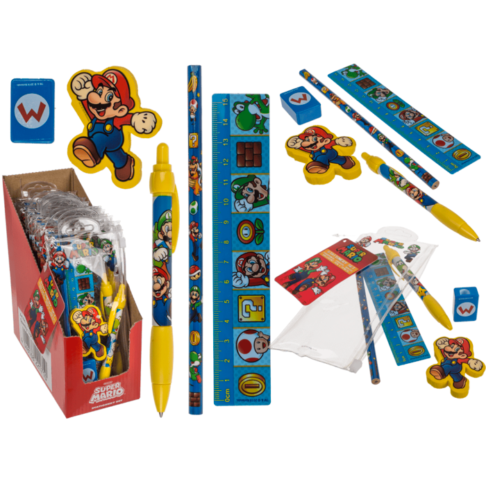 Schreib-Set, Super Mario Charakters