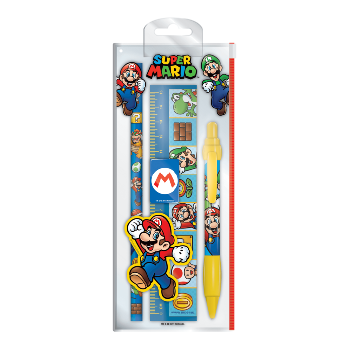 Schreib-Set, Super Mario Charakters