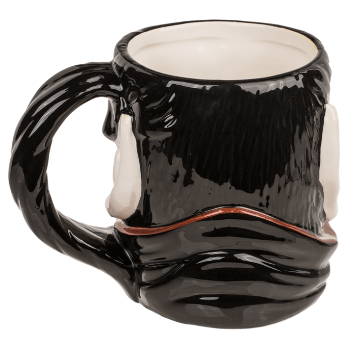 Becher, Vampir, 15 x 11,5 cm, aus Steingut