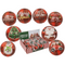 Squeezeball, Santa´s Crew, 6 cm, 4-fach sortiert,