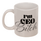 Becher, Ceo Bitch, Steingut,