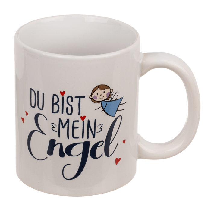 Becher, Du bist mein Engel, 9 x 8 cm, 300  ml,