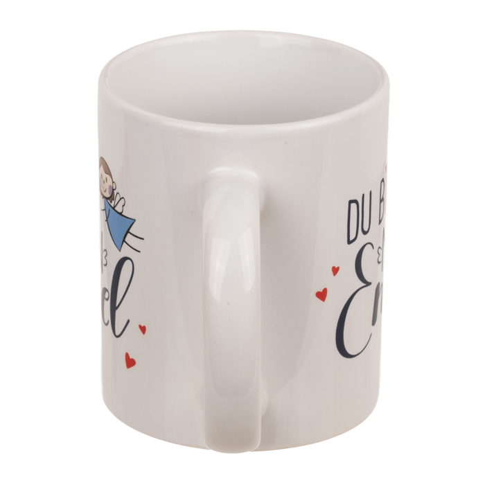 Becher, Du bist mein Engel, 9 x 8 cm, 300  ml,