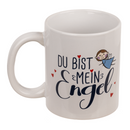 Becher, Du bist mein Engel, 9 x 8 cm, 300  ml,