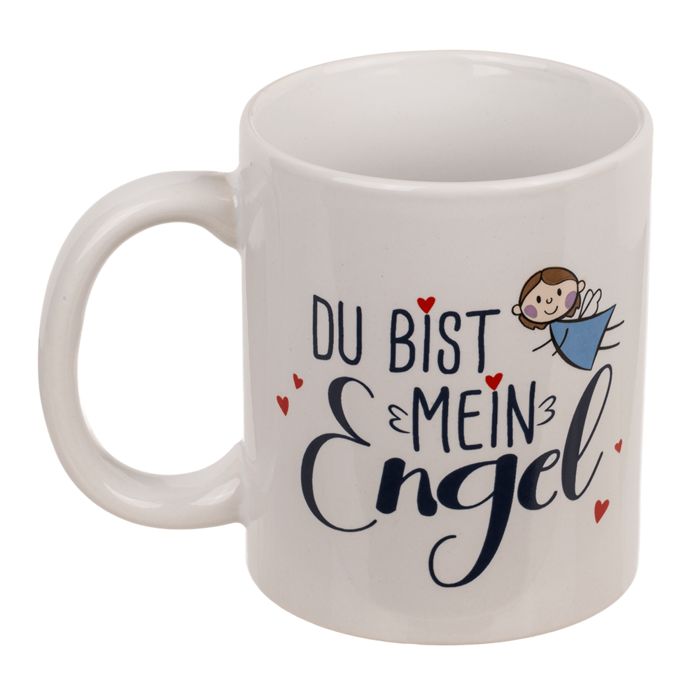 Becher, Du bist mein Engel, 9 x 8 cm, 300  ml,