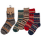 Stricksocken, Unisex, Ice flower & hearts,