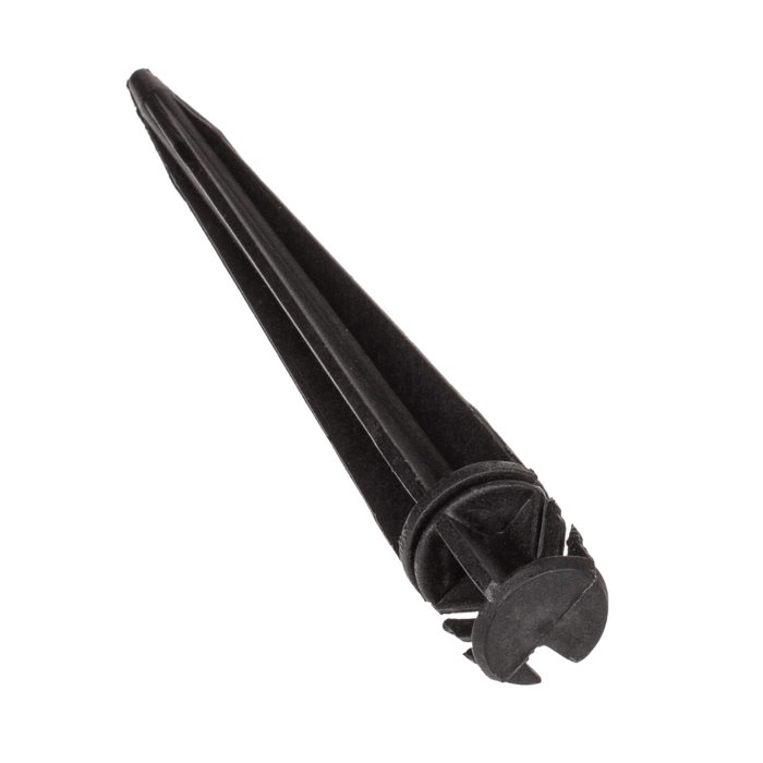 Edelstahl-Gartenstecker, Wassertropfen,