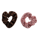 Textil-Haarband, Scrunchie mit Beutel,