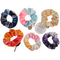 Textil-Haarband, Scrunchie mit Beutel,