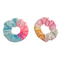 Textil-Haarband, Scrunchie mit Beutel,