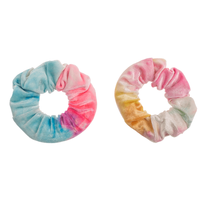 Textil-Haarband, Scrunchie mit Beutel,