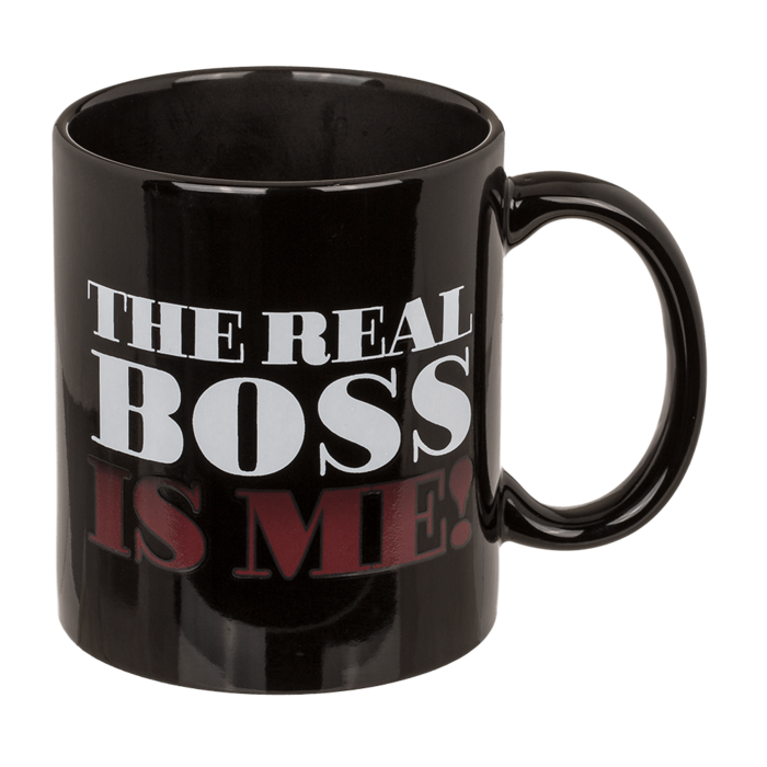Becher, The Real Boss, Steingut, Thermoeffekt,