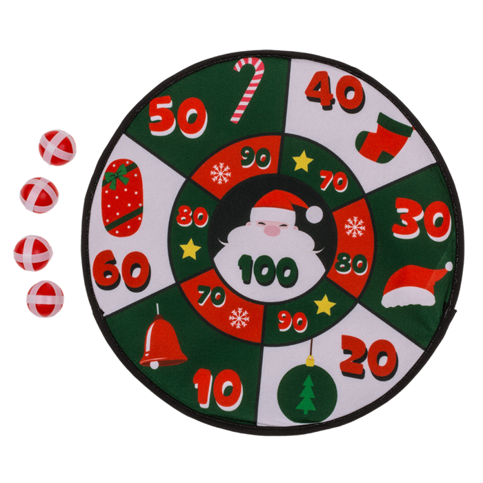 Filz-Dartscheibe, Christmas, D.: 35 cm,