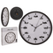 Wanduhr, Skylines, 30 x 30 x 3,8 cm,