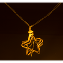 3D-LED-Lichterkette,Metallic Stars,