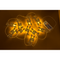 3D-LED-Lichterkette,Metallic Deers,