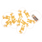 3D-LED-Lichterkette,Metallic Deers,
