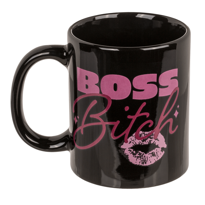 Becher, Boss Bitch, Steingut,