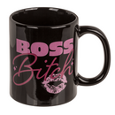 Becher, Boss Bitch, Steingut,