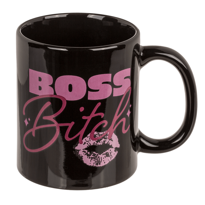 Becher, Boss Bitch, Steingut,