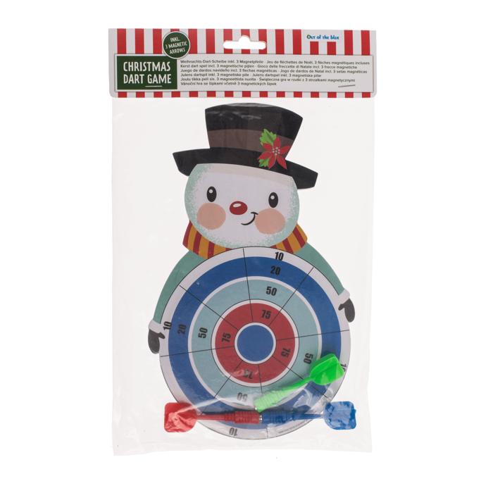 Weihnachts-Dart, mit 3 Magnetpfeilen,