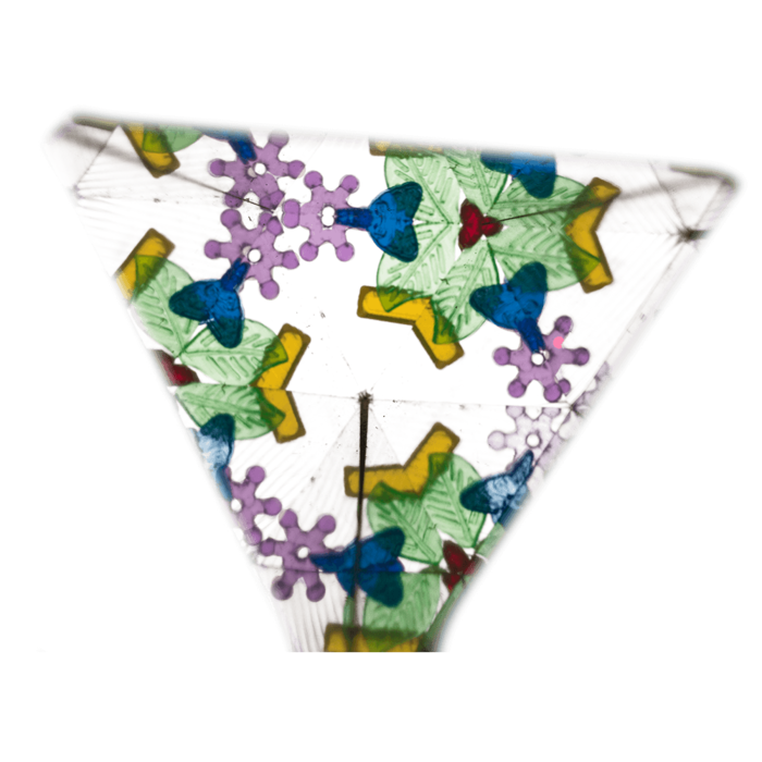 Weihnachts-Kaleidoskop, 13 x4cm, 4-fach sortiert,