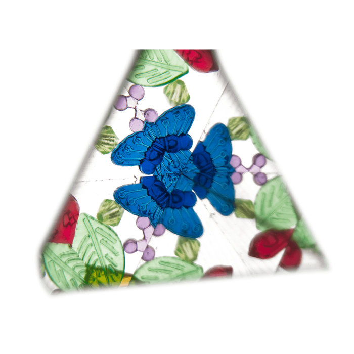 Weihnachts-Kaleidoskop, 13 x4cm, 4-fach sortiert,