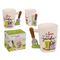 Becher, Tiny Garden, Steingut,
