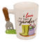 Becher, Tiny Garden, Steingut,