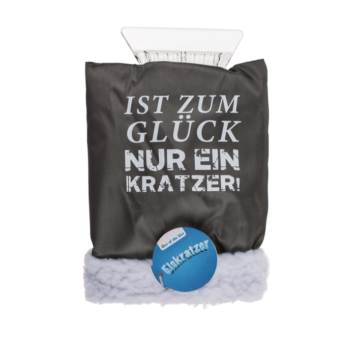 Eiskratzer mit Handschuh, ca. 27 x 15 cm,