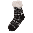 Damen-Hüttensocken, Black & grey,