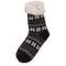 Damen-Hüttensocken, Black & grey,