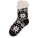 Damen-Hüttensocken, Black & grey,