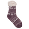 Damen-Hüttensocken, Ice flower & dots,
