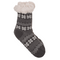 Damen-Hüttensocken, Ice flower & dots,