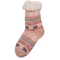 Damen-Hüttensocken, Ice Flower & Stripes,