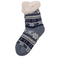 Damen-Hüttensocken, Ice Flower & Stripes,
