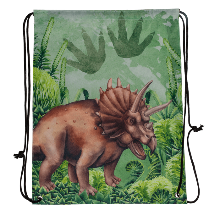 Fashion-Beutel, Dinosaurier, 43 x 34 cm,