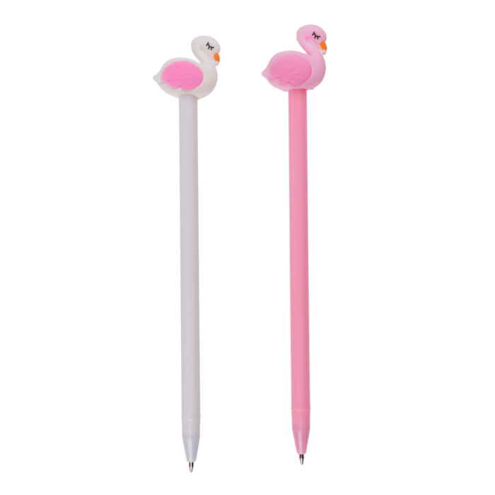 Kugelschreiber, Flamingo, ca. 18 cm,
