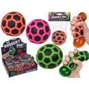 Squeeze-Ball im Gummi-Netz, ca. 8 cm,