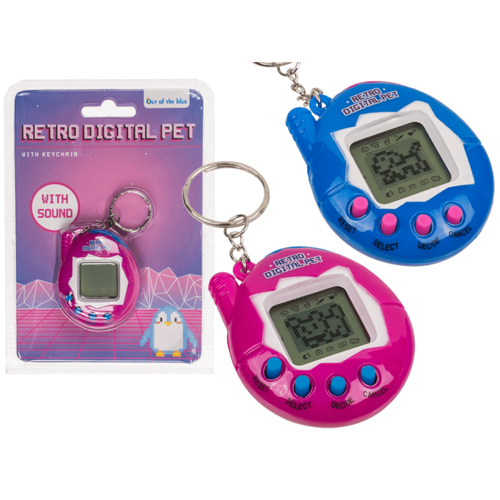 Mini-Spielkonsole mit Schlüsselanhänger,
