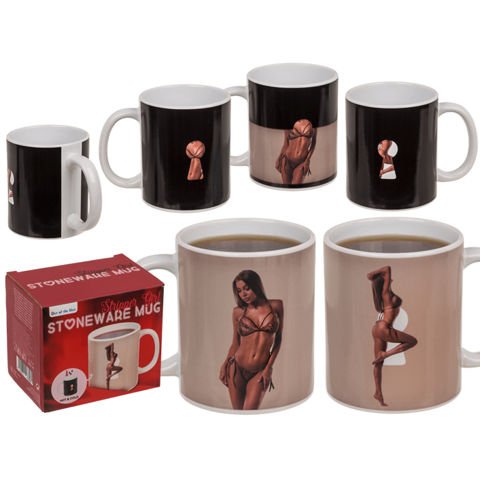 Becher, Stripper Girl, reagiert auf Wärme,