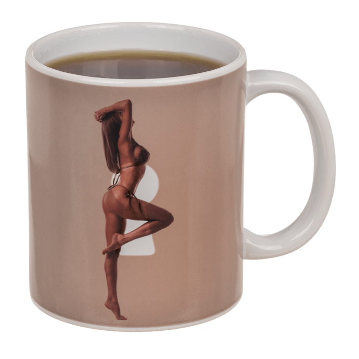 Becher, Stripper Girl, reagiert auf Wärme,