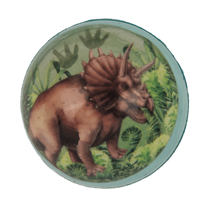 Springball, Dinosaurier, ca. 4,5 cm,