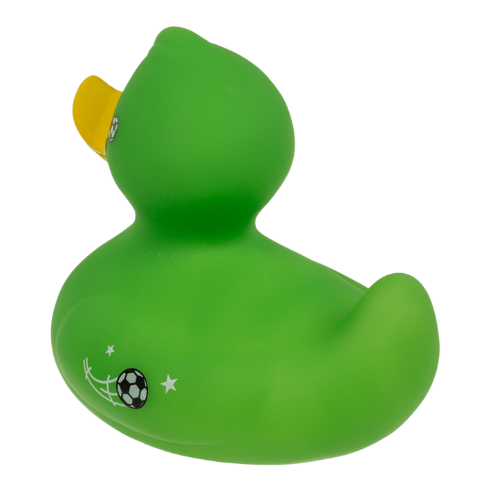Fußball Quietsche-Ente, ca. 10 cm,