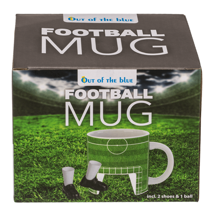 Becher, Fußball, inkl. 2 Schuhen & 1 Ball,